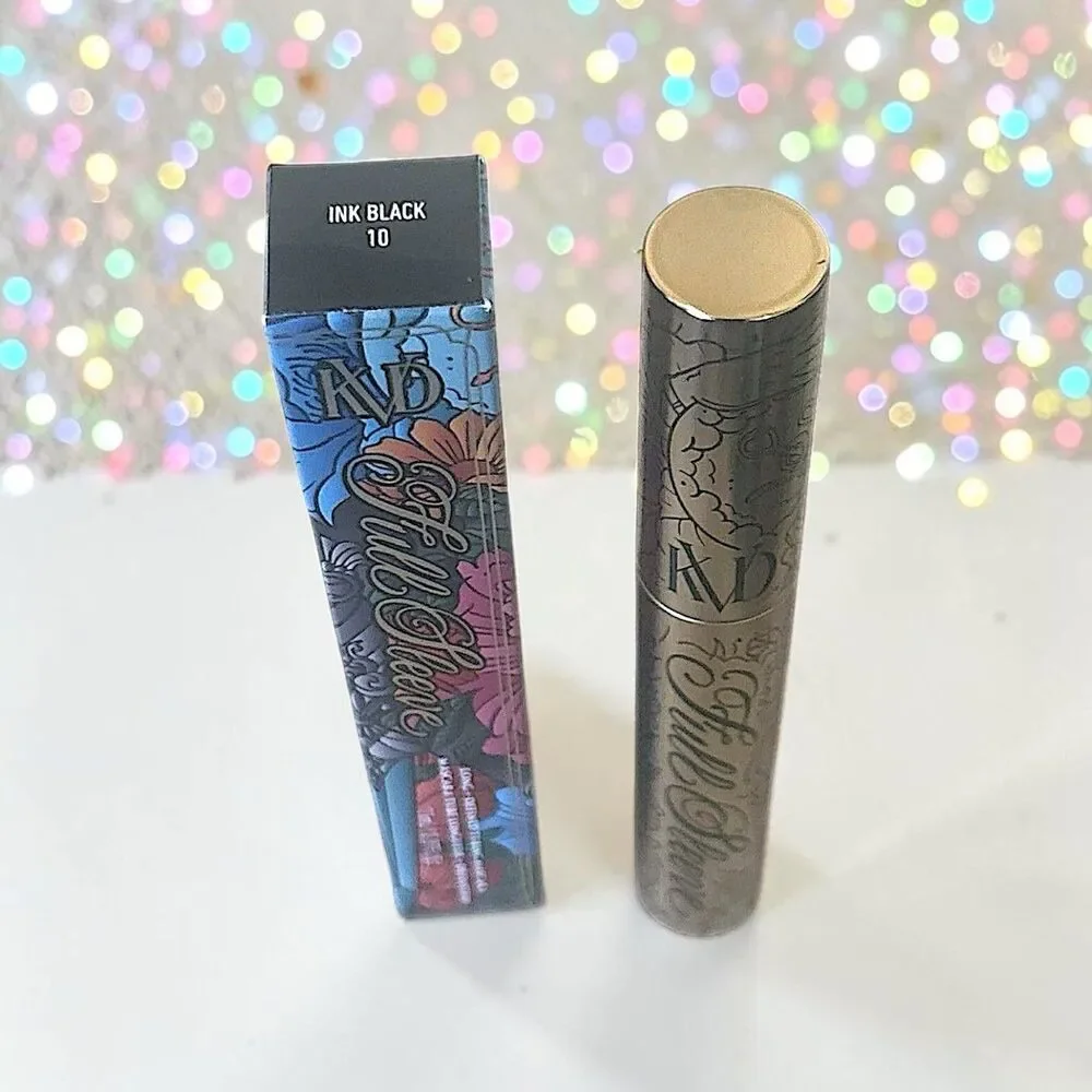 KVD Beauty Full Sleeve Long + Defined Tubing Mascara NIB in Ink Black 0.37 fl oz